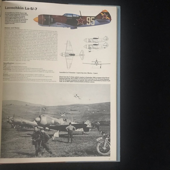 Aircraft of World War ll By Mason Vintage Book - Picture 11 of 12